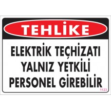 PVC İŞ GÜVENLİĞİ LEVHALARI