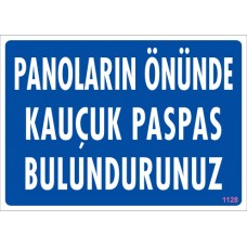PVC İŞ GÜVENLİĞİ LEVHALARI