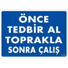 PVC İŞ GÜVENLİĞİ LEVHALARI