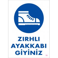 PVC İŞ GÜVENLİĞİ LEVHALARI