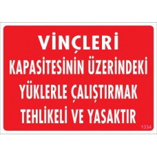 PVC İŞ GÜVENLİĞİ LEVHALARI
