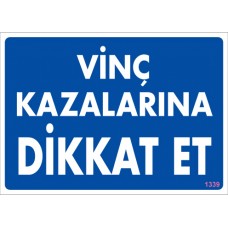 PVC İŞ GÜVENLİĞİ LEVHALARI