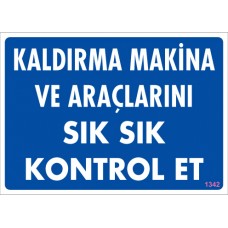 PVC İŞ GÜVENLİĞİ LEVHALARI