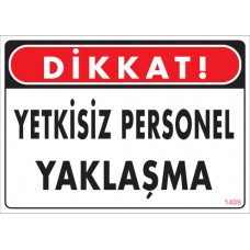 PVC İŞ GÜVENLİĞİ LEVHALARI