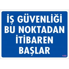 PVC İŞ GÜVENLİĞİ LEVHALARI