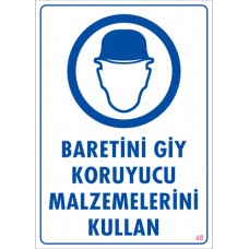 PVC İŞ GÜVENLİĞİ LEVHALARI