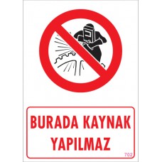 PVC İŞ GÜVENLİĞİ LEVHALARI