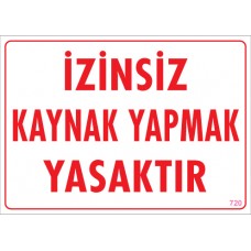 PVC İŞ GÜVENLİĞİ LEVHALARI