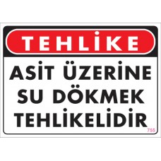 PVC İŞ GÜVENLİĞİ LEVHALARI