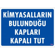 PVC İŞ GÜVENLİĞİ LEVHALARI