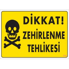 PVC İŞ GÜVENLİĞİ LEVHALARI