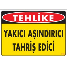 PVC İŞ GÜVENLİĞİ LEVHALARI